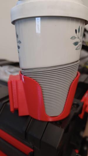 coffee cup holder for Qbrick box