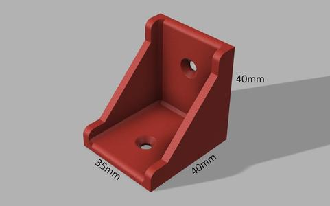 35mm Corner Bracket