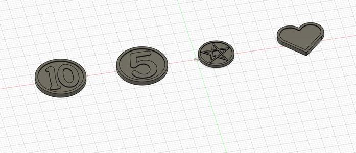 Gameplay elements for Isaac four souls