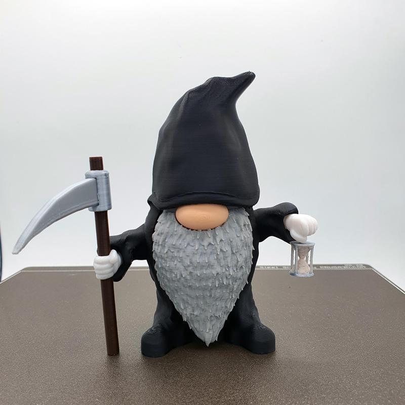 GRIM REAPER GNOME - GNOME GRIM REAPER OF TIME