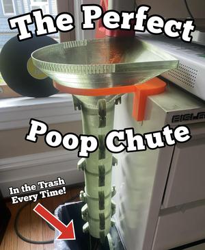 The Perfect Poop Chute for Bambu A1 Printers