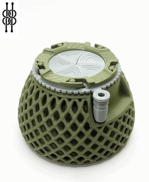 Mechanical Iris Container V2 - Decorative version