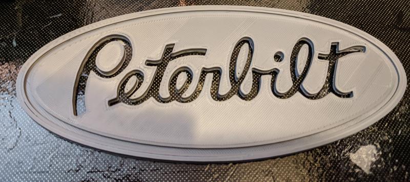 Peterbilt Oval badge