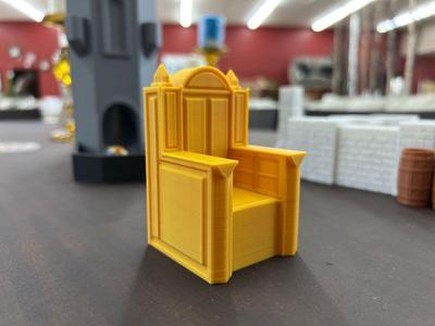 Tabletop Gaming Boss Throne - Print in place