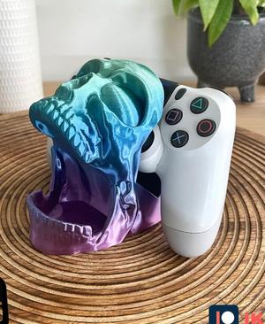 Screaming Skull Controller Holder / No Supports