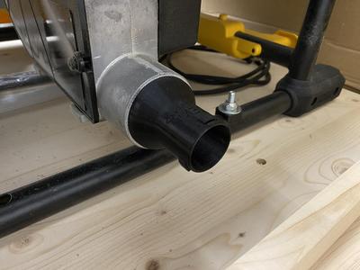 osVAC Adapter for DeWalt DWE 7492 table saw