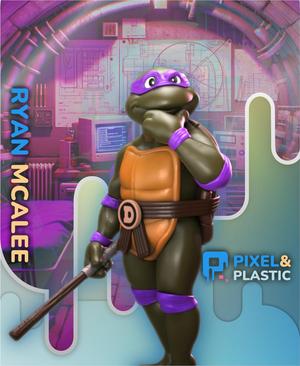 Donatello - TMNT 3D Printable Donatello - Teenage Mutant Ninja Turtles (80s-90s Cartoons)