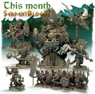 Titan Forge Miniatures - 2023 - January - Serpentbloods