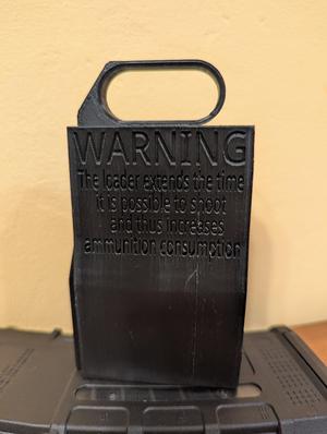 AR-15 5.56/.223 Speed Loader with WARNING