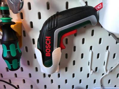 Bosch IXO mount for IKEA SKADIS