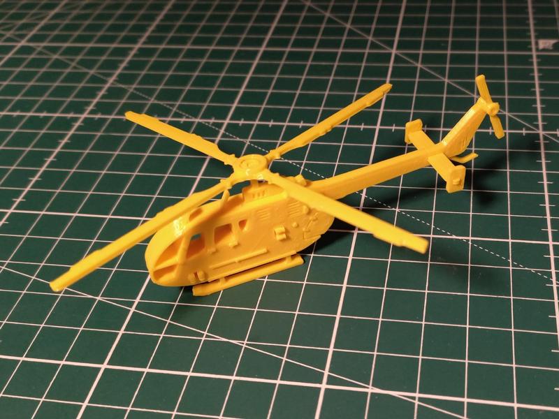 MBB Bo 105 Kit Card