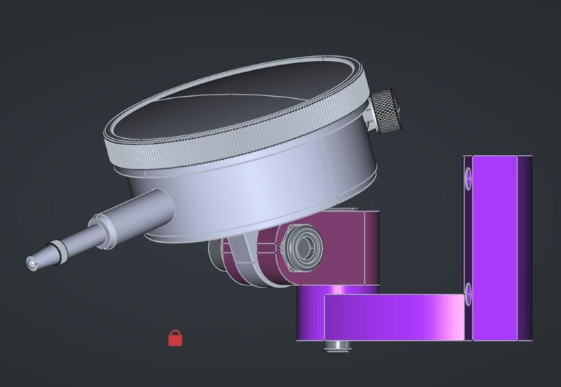 MPCNC dial indicator holder