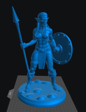 Elf Barbarian Female 3
