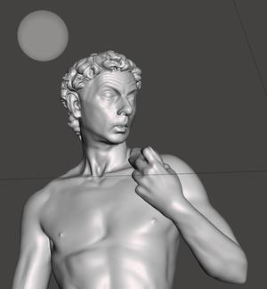 Mr. Beanvid (Michelangelo)