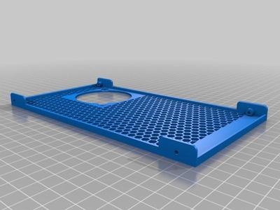 Silent PSU Cover for Ender 3 (customizable fan guard)
