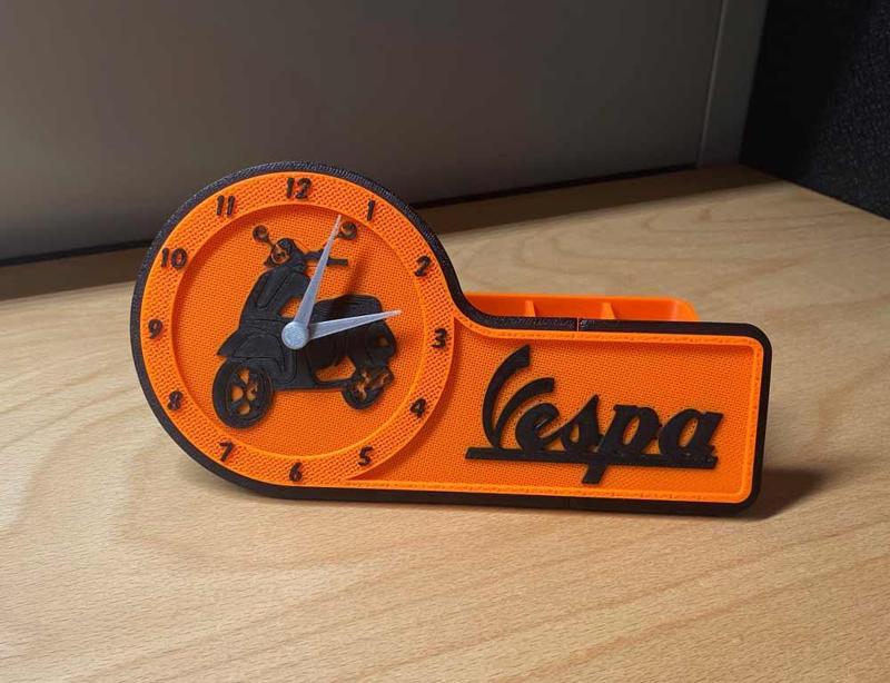 VESPA GTS Remix of Maker World Clock