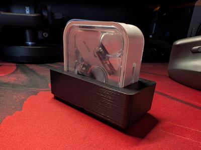 Gridfinity 2x1x4 Bin for Nothing Ear (2) with Spigen Case