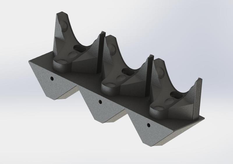 Vive Tracker 3.0 Charge mounts w/ Shelf option