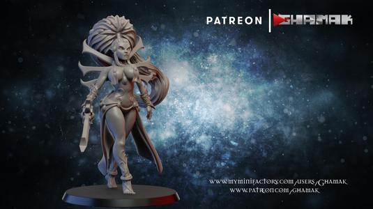 Space Elf pin-up support ready