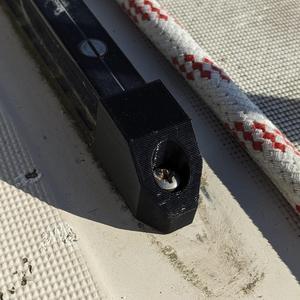 19x25mm track end stop