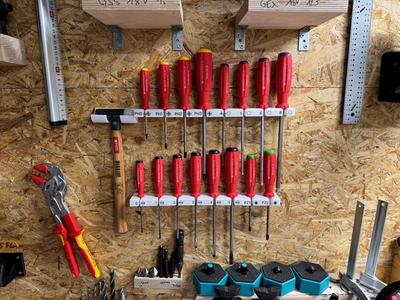 Wallmount for PB Swiss Tools - 8249 - SwissGrip Screwdriver Set