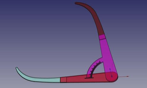 cosplay calliper with scale