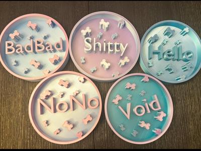 Slow feed dog bowl with name (customizable) 