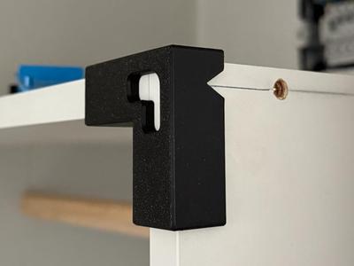 Furniture assembly template handle
