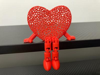 Articulated Voroni Valentine's Heart