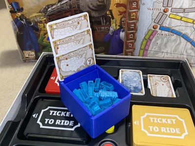 Ticket to Ride Organiser and Card Holder