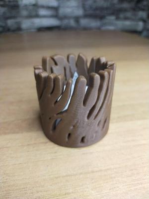 Tealight wood