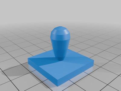 Stamp Maker(OpenSCAD, Korean)