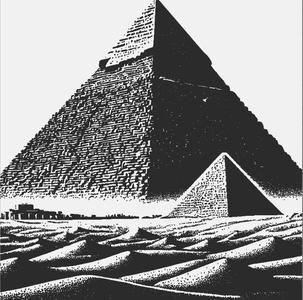Pyramids of Giza Lamp/Deco With Easy Solution To Change Front !