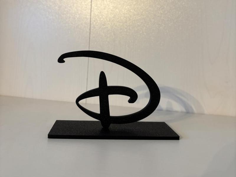 Disney's "D" Logo Display Stand