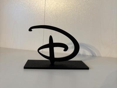Disney's "D" Logo Display Stand