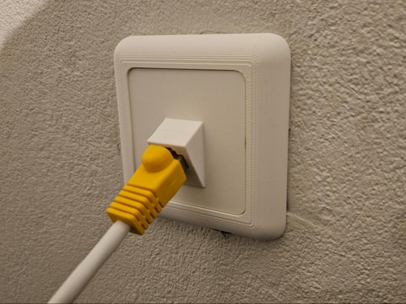 RJ45 Wall Socket Plate