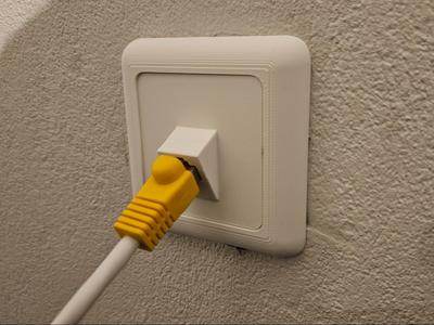 RJ45 Wall Socket Plate