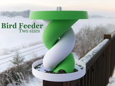Swirl Bird Feeder - Two Sizes