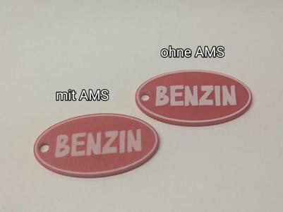 Sign for gasoline/diesel/isopropanol canisters
