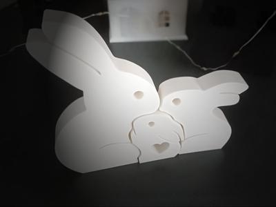 Rabbit Family Easter Bunnies
