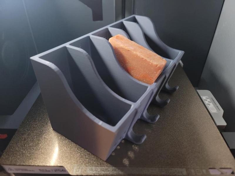 Dr Bar Soap Holder With Hooks 