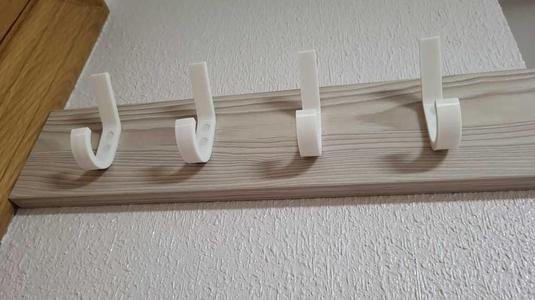 Hook-type coat rack