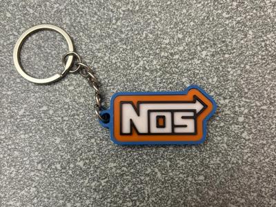 NOS Nitro Fast and Furious Keychain