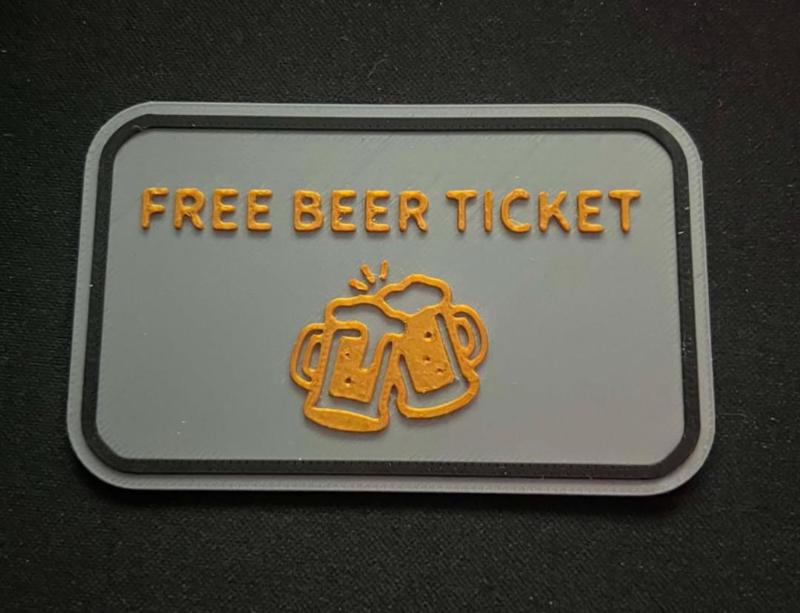 Free Beer Ticket