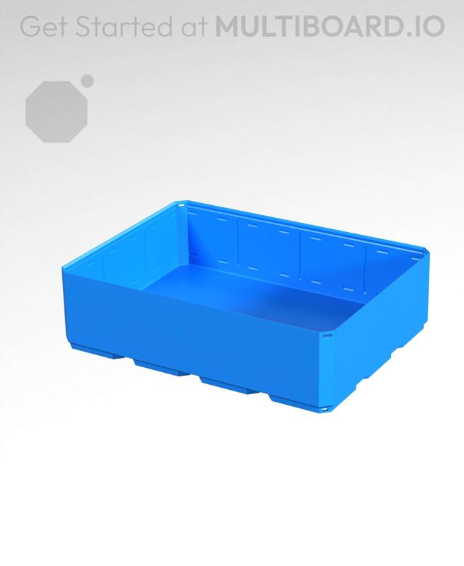 4x3x1 - Simple Walls - Multibin Shell