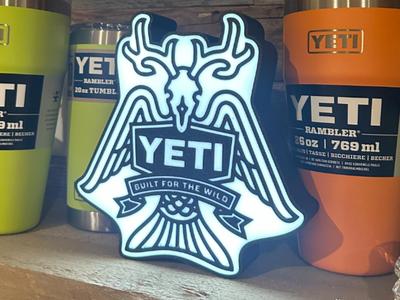 YETI Built for the wild lightbox - Antler and Fish
