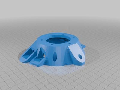 F1 Style Sim Racing Wheel Modded