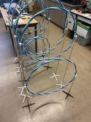 DIY Hula Hoop Gate Connector