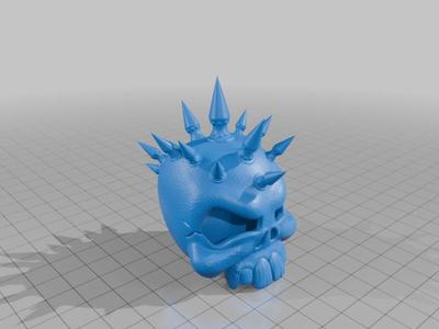 Spikey Skull Dude Guy Thing!