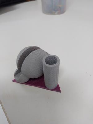 Suporte para papel e caneta, química